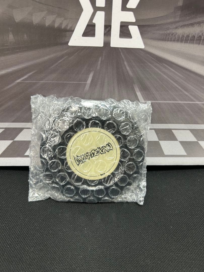 GHOSTEX POD ステアリングホイール ブラック/青