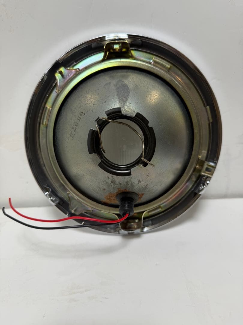 当時物IPF凹みレンズ付ヘッドライトレンズ/シビエマーシャルCIBIE