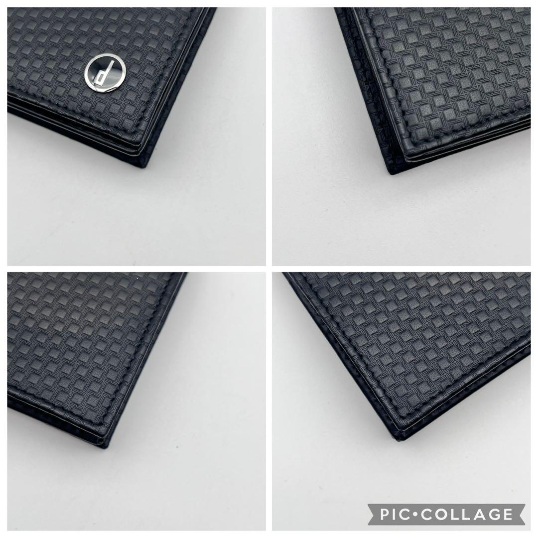 未使用 ダンヒル 名刺入れ カードケース マイクロディーエイト ブラック 黒