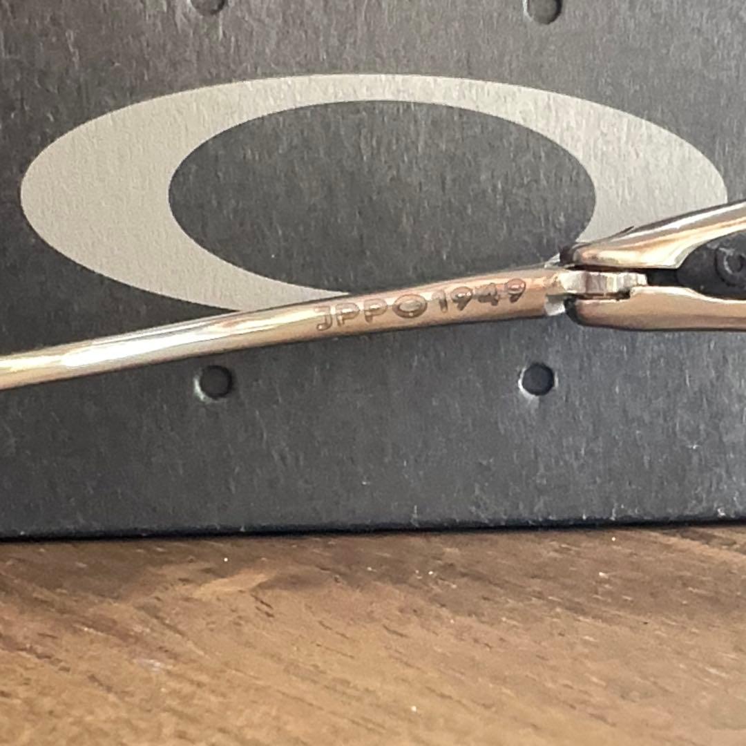 (要修理:美品)オークリー Oakley Juliet ポリッシュド/TIクリア