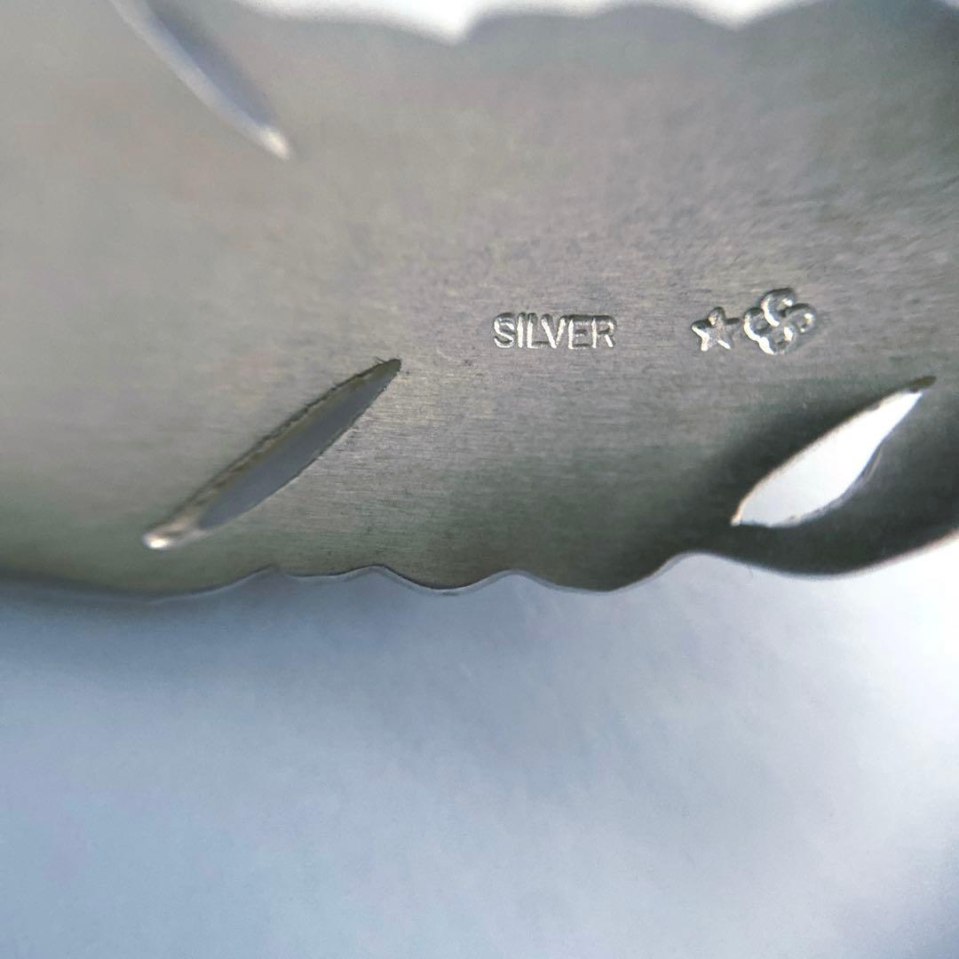 アガット　シルバー　ブレスレット　羽　フェザー　デザイン　silver925