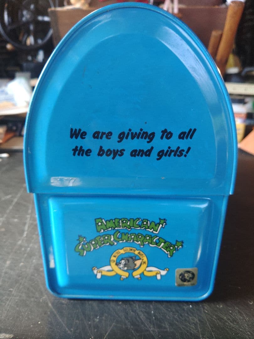 トムとジェリー ランチボックス　ブリキ　70～80s 昭和レトロ　アンティーク