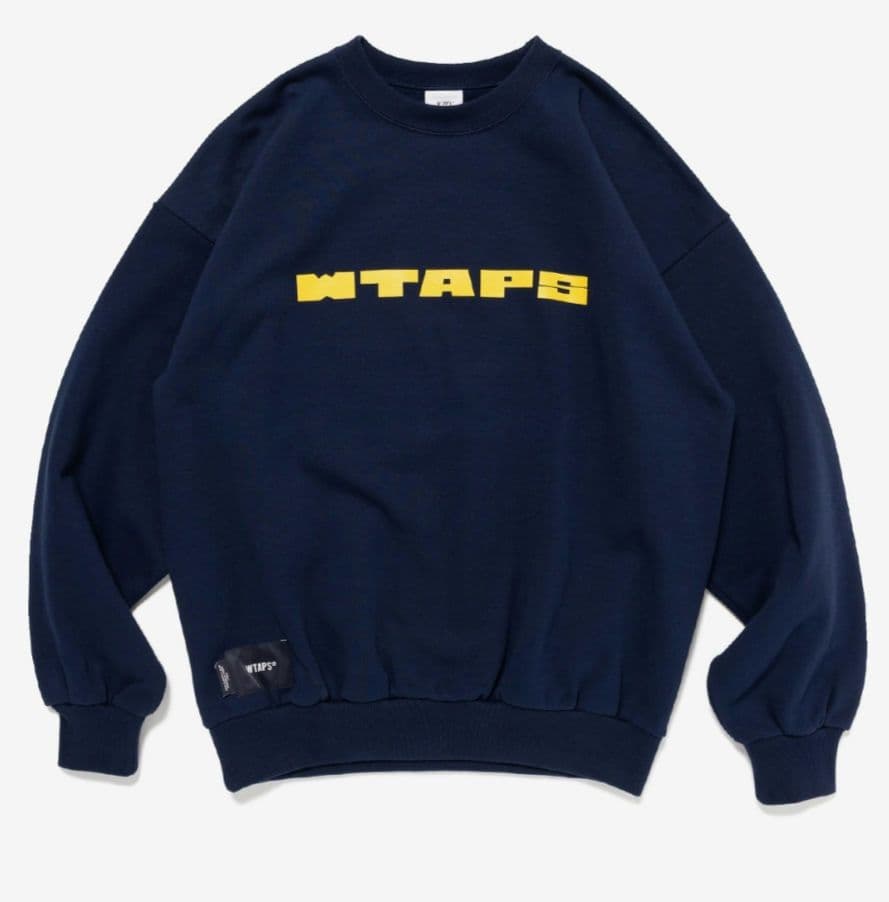 25AW WTAPS BRICK SWEATER NAVY L スウェット