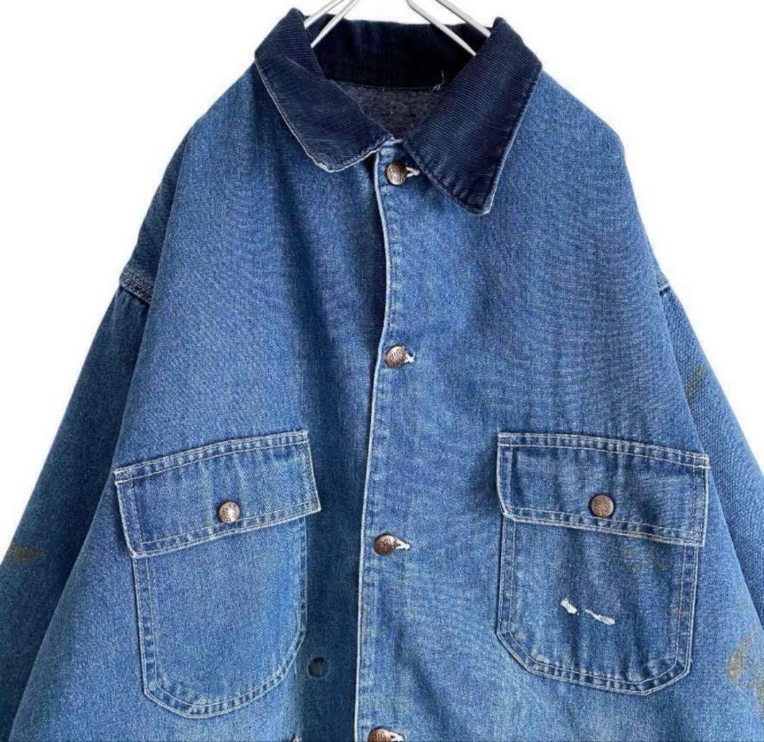 デニムカバーオール メンズジャケット　ビックマック