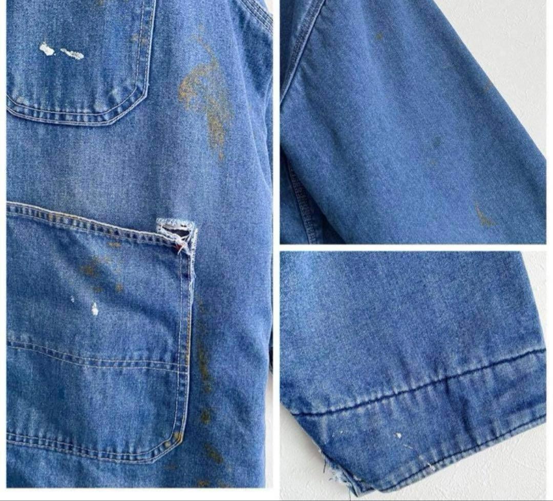 デニムカバーオール メンズジャケット　ビックマック