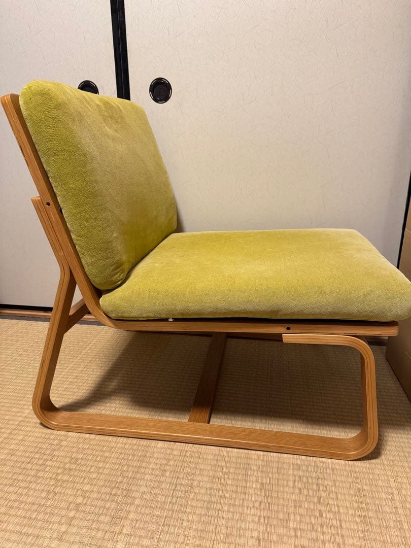 無印良品　リビングでもダイニングでも使えるソファチェア