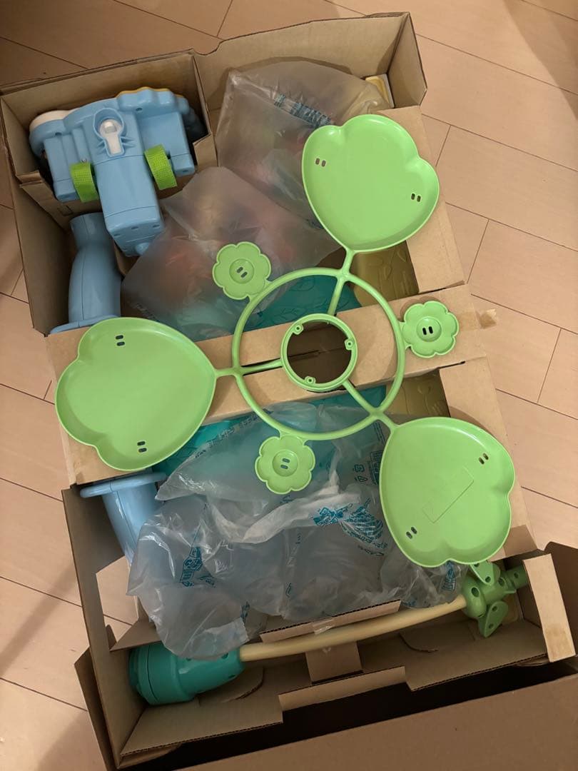 【美品】プーメリー　くまのプーさん えらべる回転6WAYジムにへんしんメリー