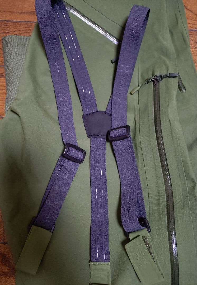 HAGLÖFS スキーウェア 上下 Sサイズ　 オリーブグリーン