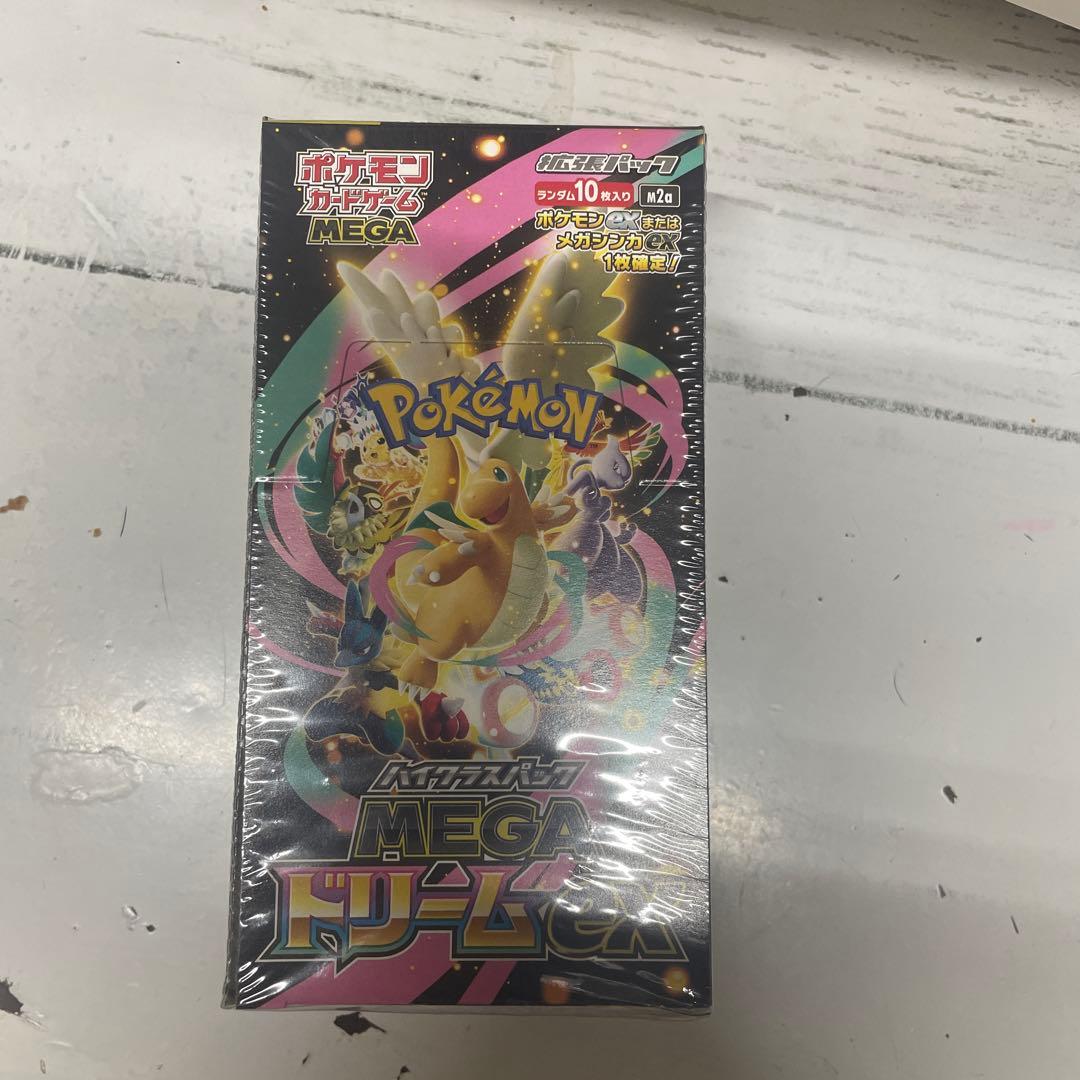 ポケモンカード　mega ドリーム　ex 1 box