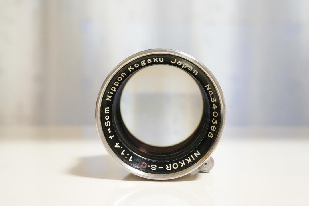 Nikon Nikkor-S.C 50mm f1.4 L39 単焦点レンズ