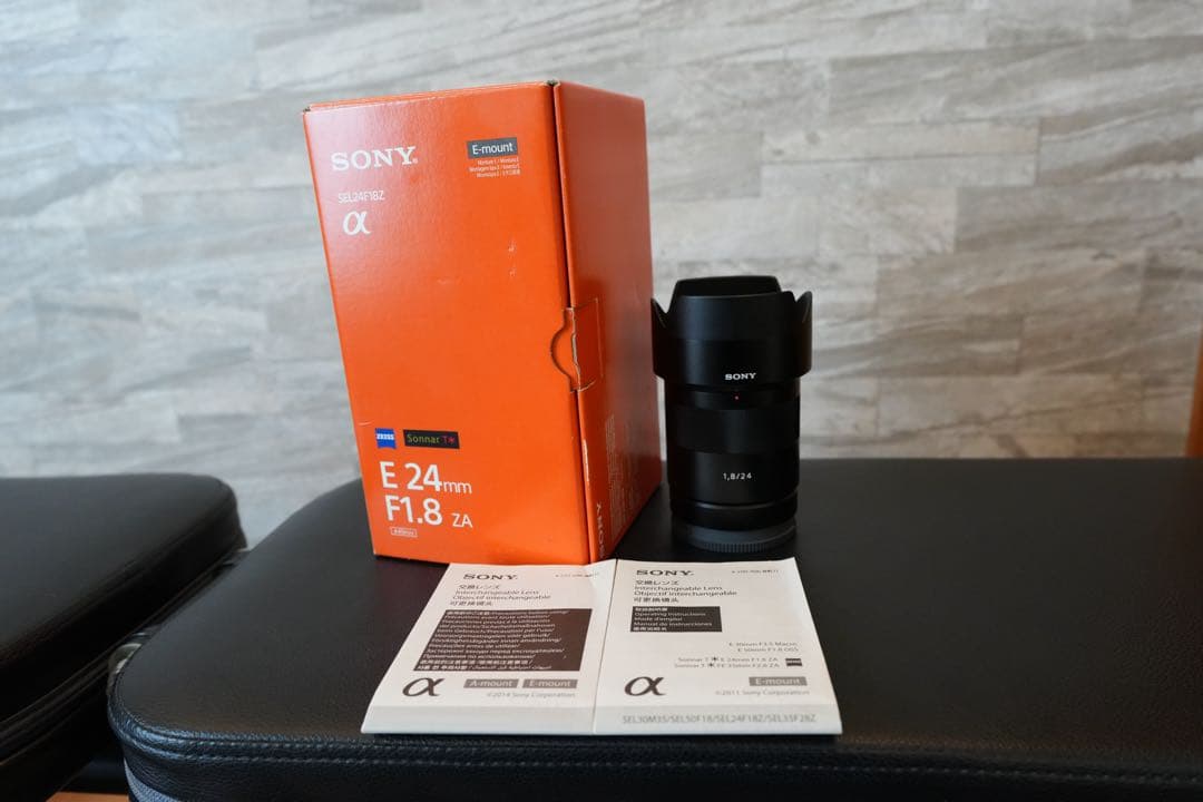 Sony E 24mm F1.8 ZA SEL24F18Z 箱付き 防湿庫保管