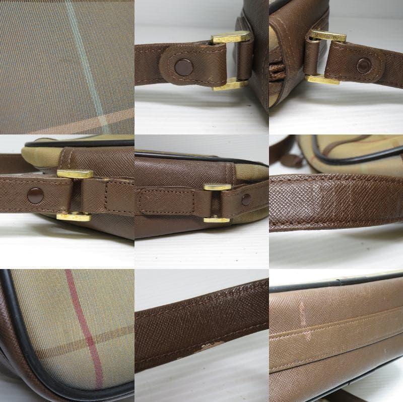 バーバリーズ チェック柄 ショルダーバッグ