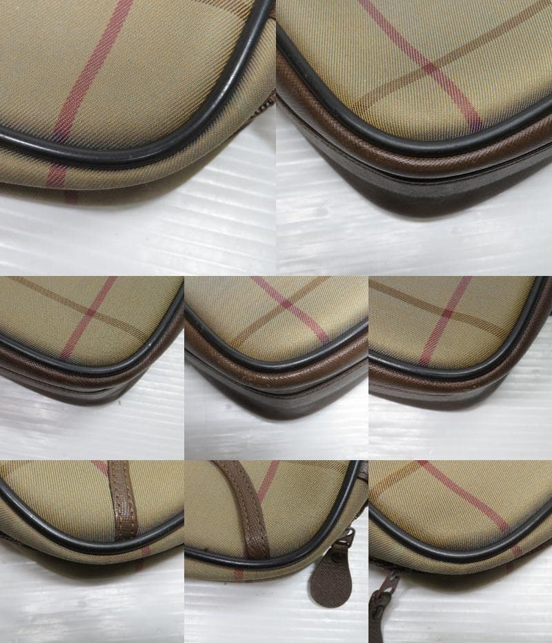 バーバリーズ チェック柄 ショルダーバッグ