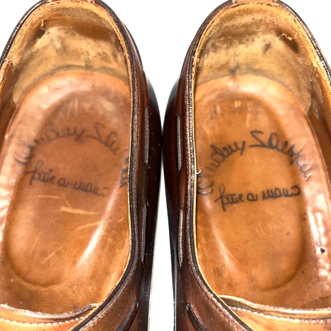 ★SANTONI サントーニ★イタリア製★ポインテッドトゥ★7(25.5cm)★