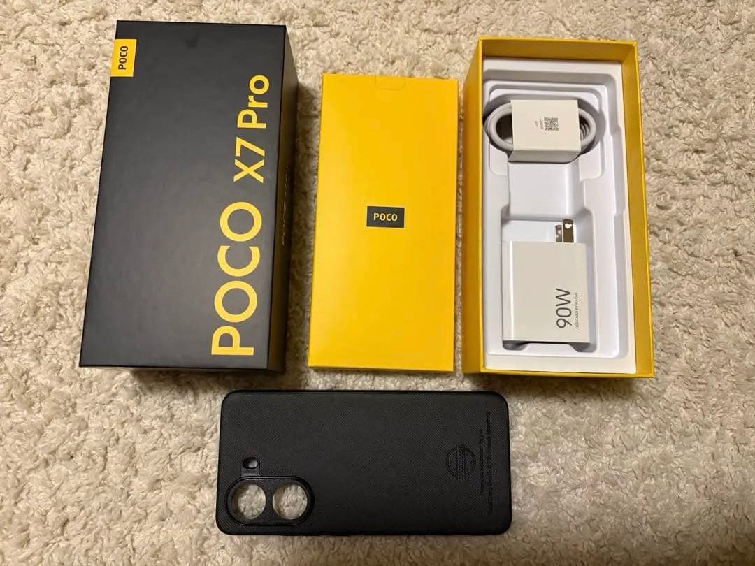 POCO X7 Pro ブラック 美品