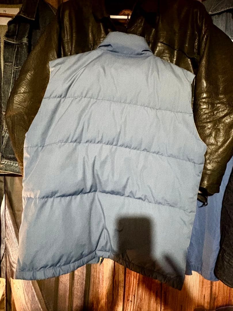 ノースフェイス　茶タグ　ダウンベスト　美品