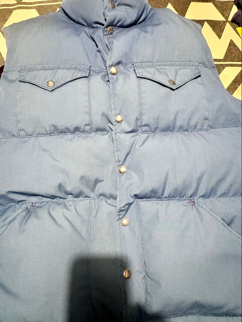 ノースフェイス　茶タグ　ダウンベスト　美品