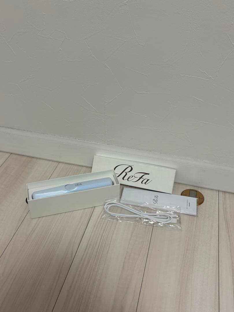 ReFa FINGER IRON ST ヘアアイロン　ホワイト