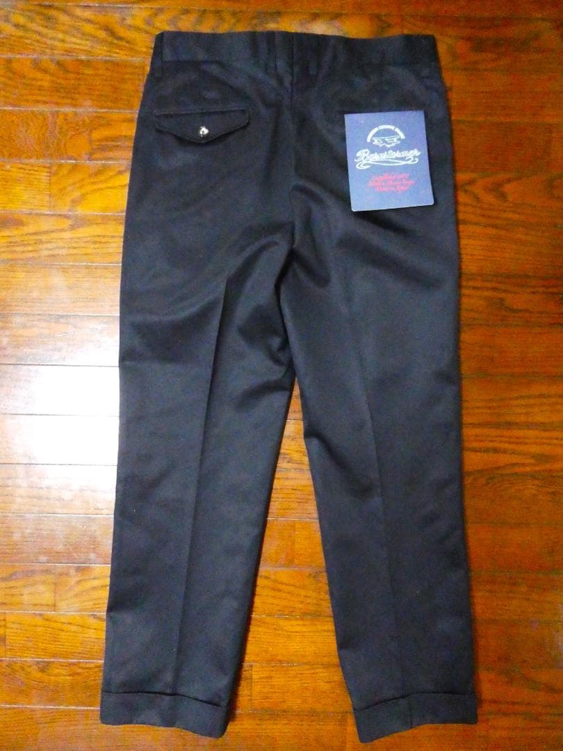 ￥28600バーンストーマー マッカーサー2ウオッチポケット２プリーツチノパンツ