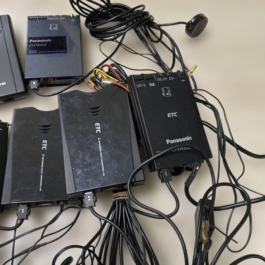 ETC車載器 複数セッ7点セット　軽自動車登録