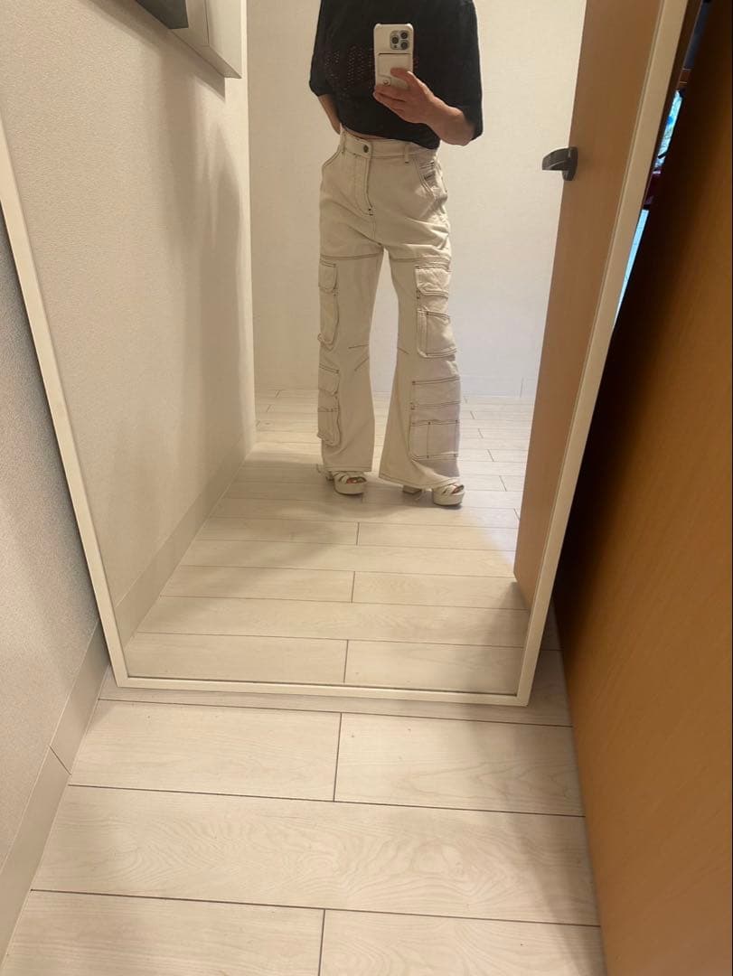 Diesel アイボリー カーゴパンツ