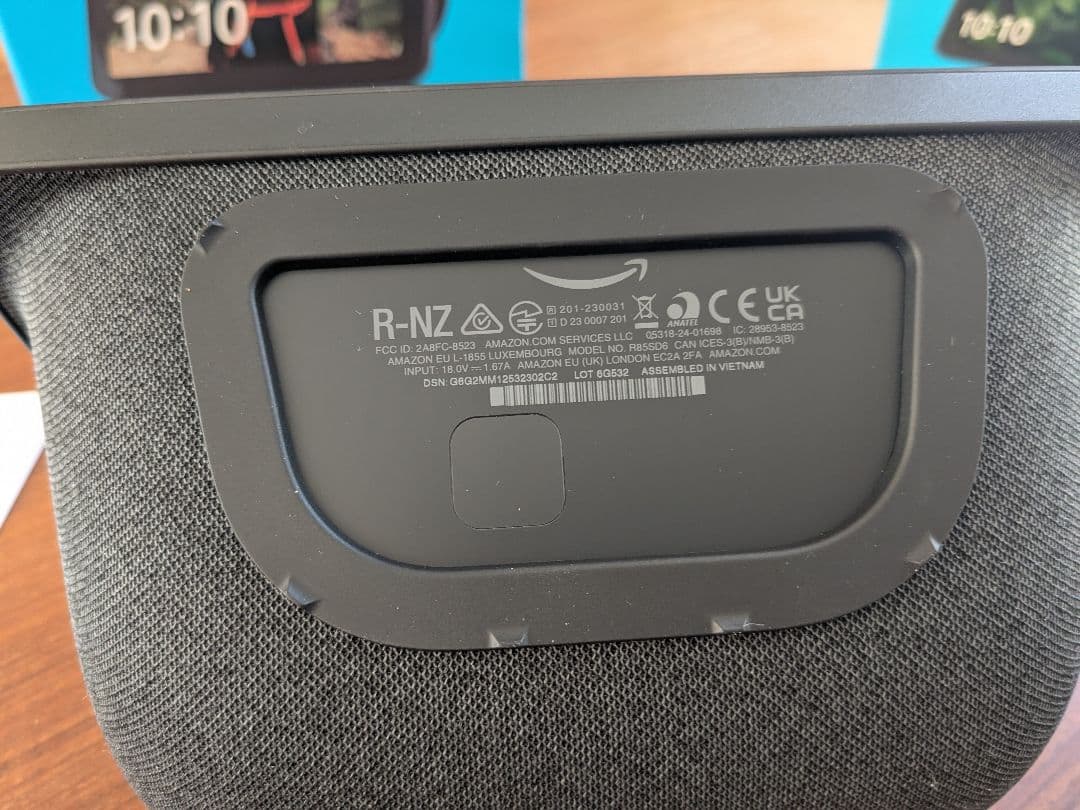 ちこまぁと【動作確認のみ・ほぼ未使用】Amazon Echo Show 8