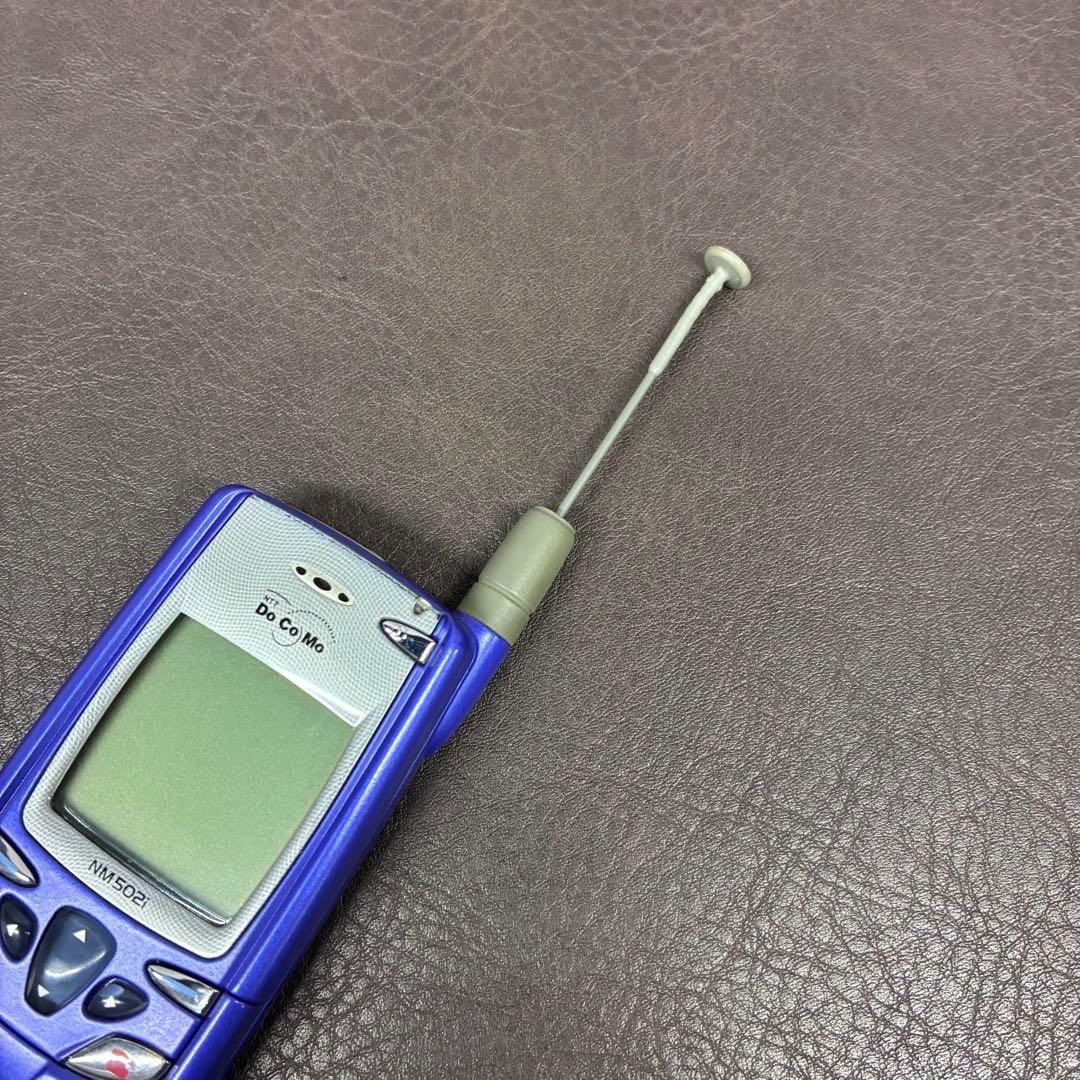 【美品】ノキアNOKIA　スライド式携帯電話『DoCoMo NM502i』