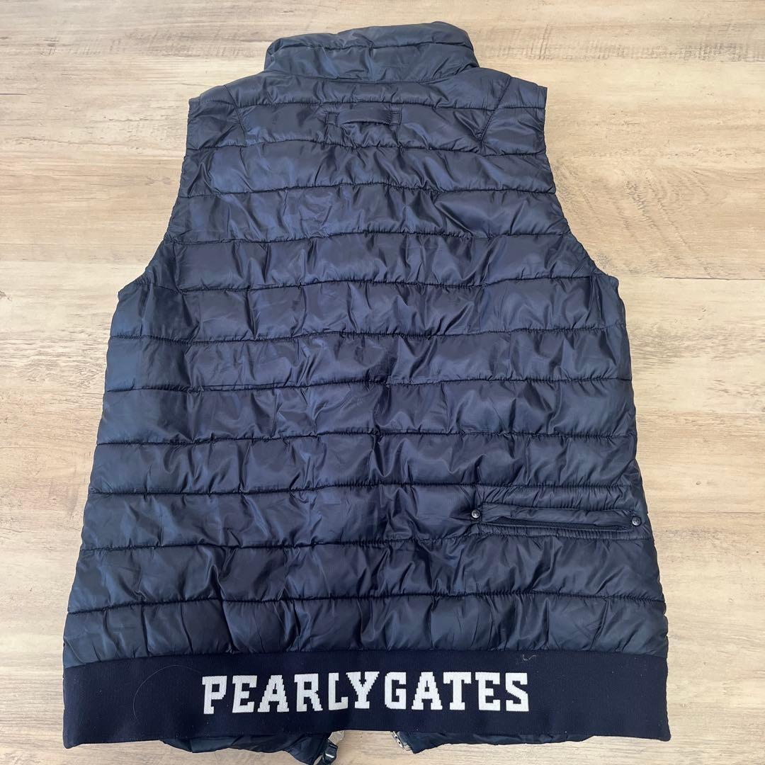 PEARLY GATES ネイビーレディース ダウンベスト