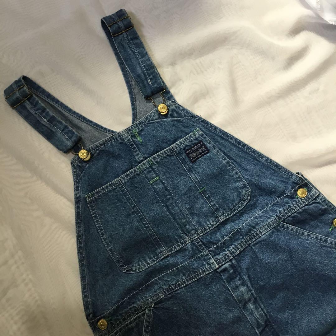 いくまる　リーバイス美品　90Sオーバーオールアメリカ製ビンテージLサイズ