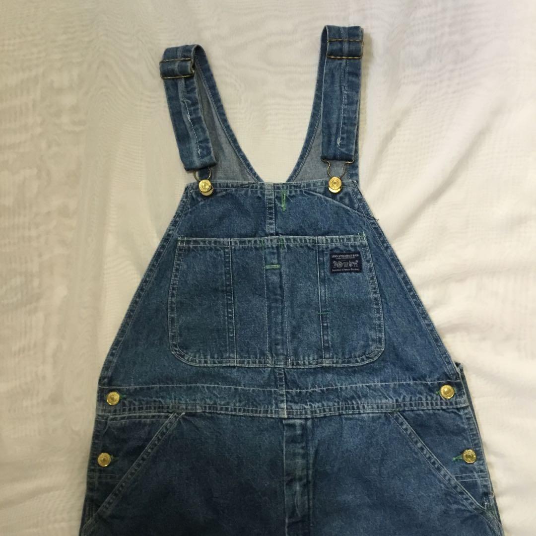 いくまる　リーバイス美品　90Sオーバーオールアメリカ製ビンテージLサイズ