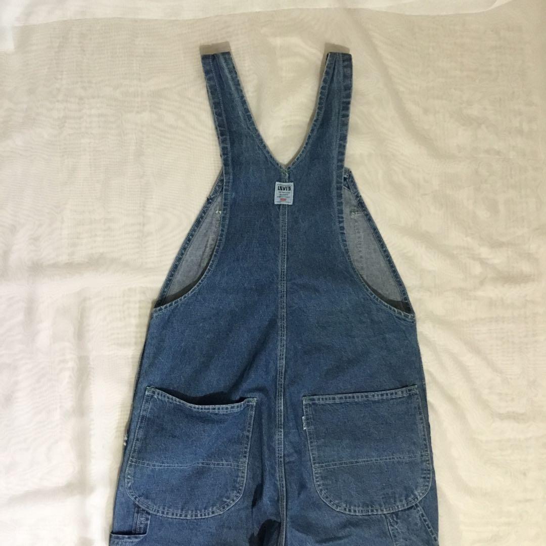 いくまる　リーバイス美品　90Sオーバーオールアメリカ製ビンテージLサイズ