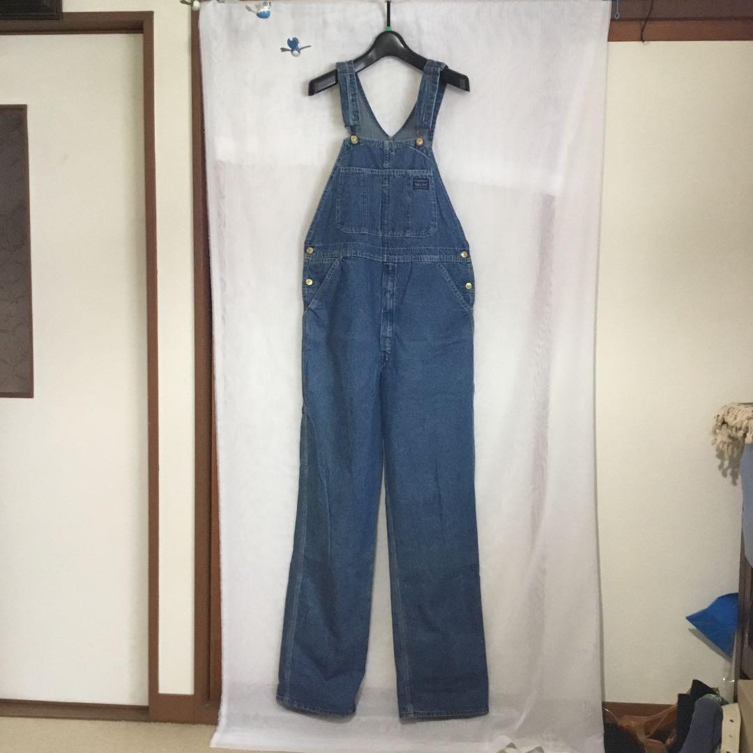 いくまる　リーバイス美品　90Sオーバーオールアメリカ製ビンテージLサイズ