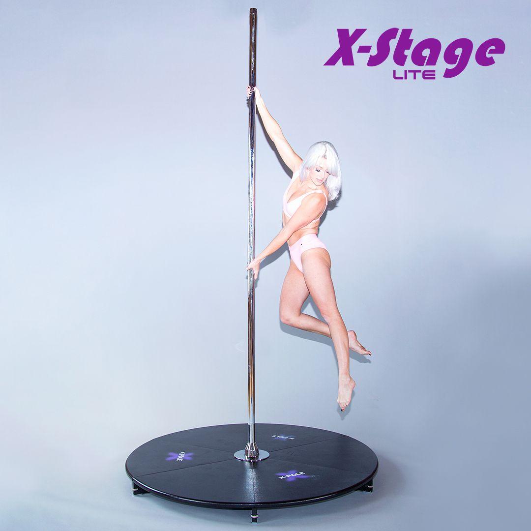 [美品] X-POLE X-STAGE LITE ポールダンス ステージ セット