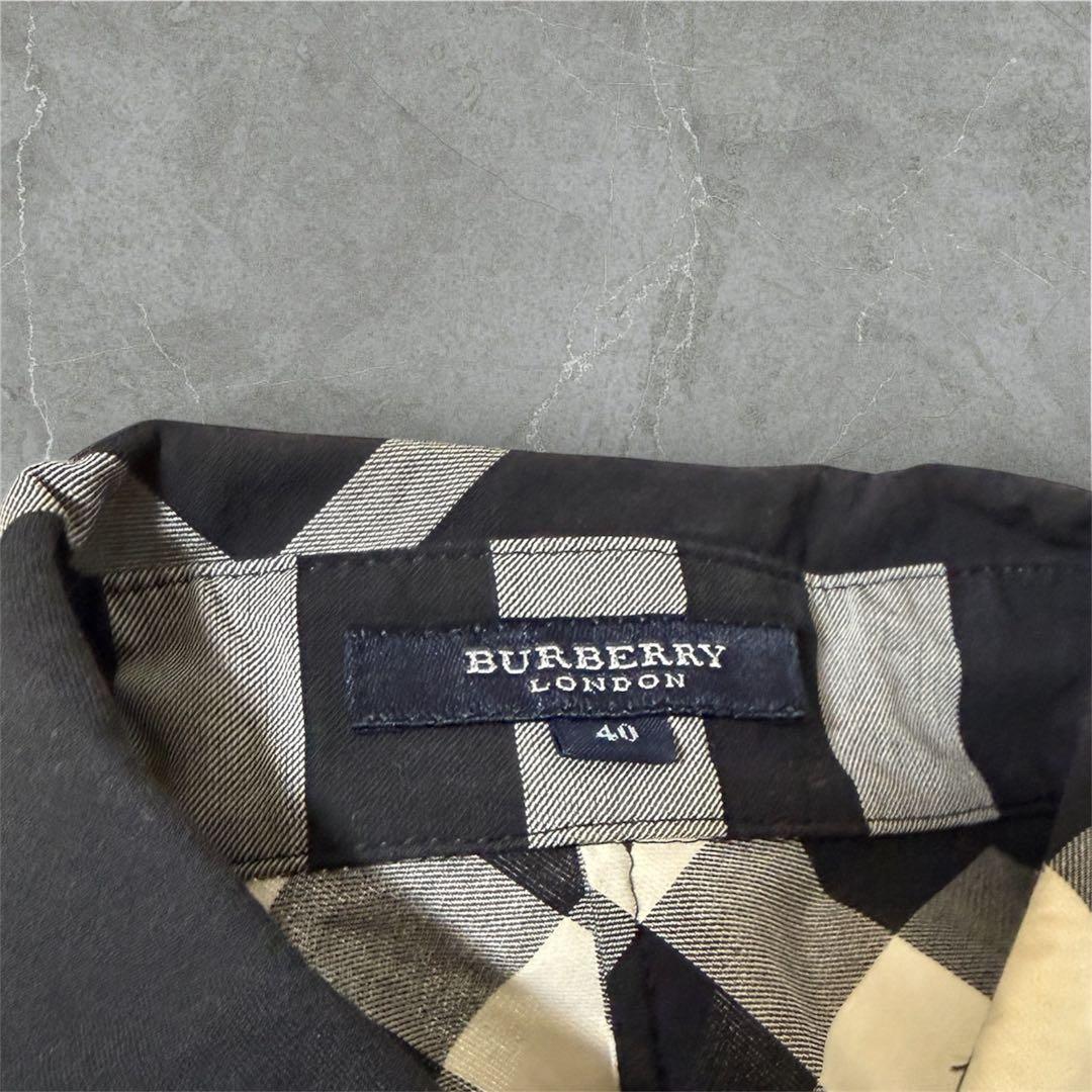 BURBERRYチャック柄ワンピース