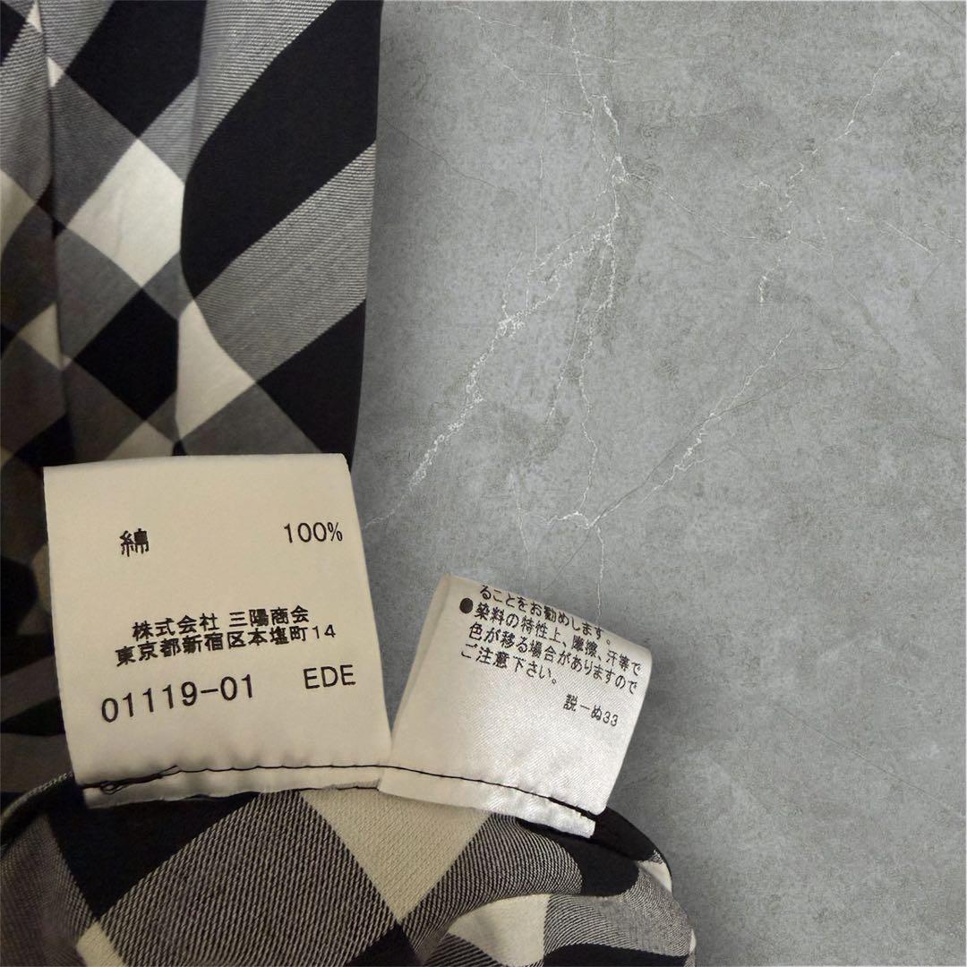 BURBERRYチャック柄ワンピース