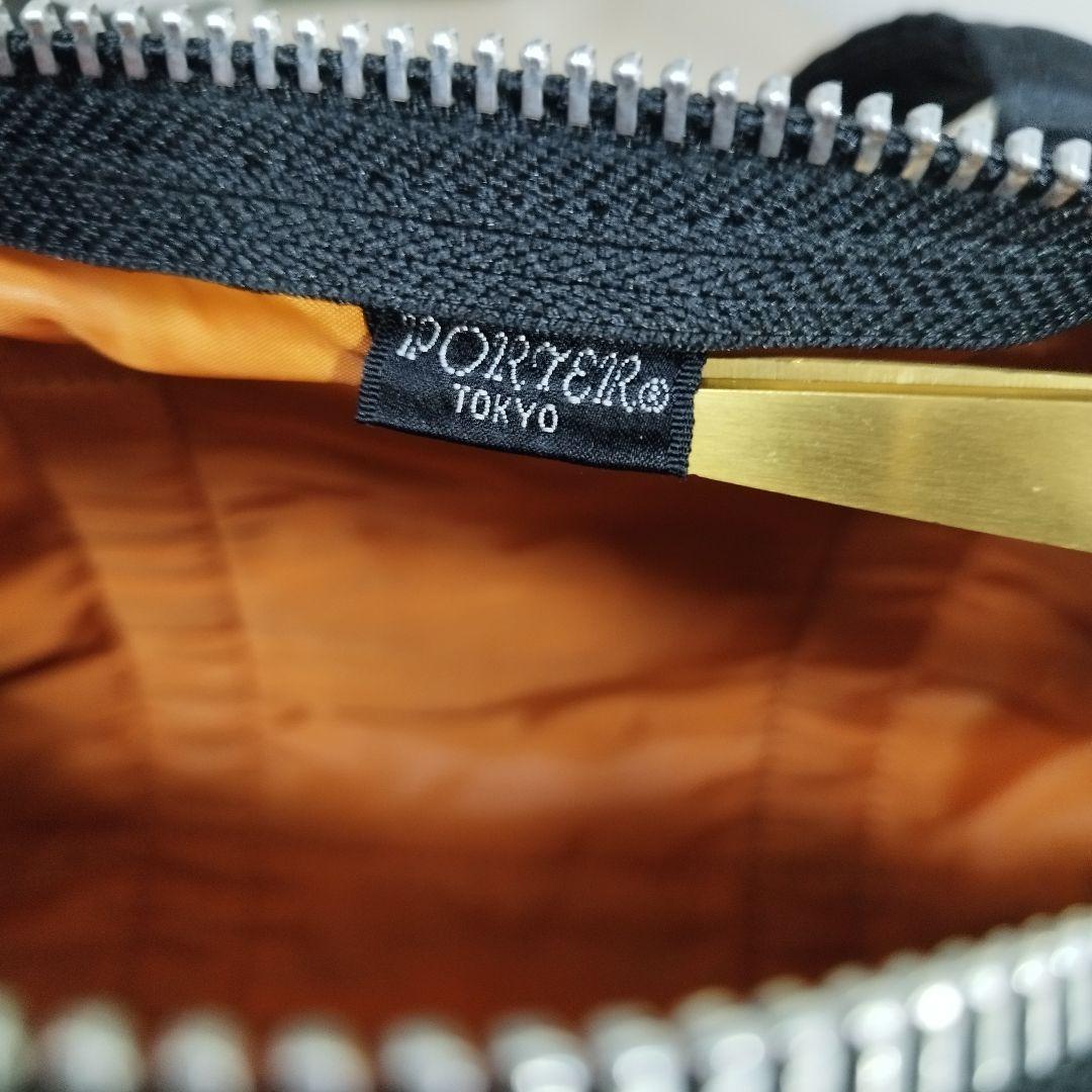 【美品】廃盤品　PORTER タンカー ドラムバッグ S ミニボストン ブラック