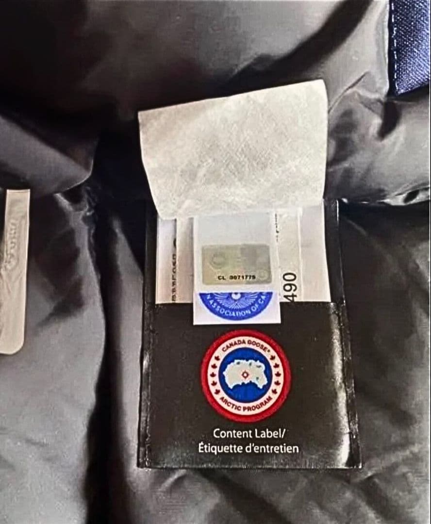 ［ほぼ未使用］カナダグース BLACKLABEL エディフィス別注 　S相当