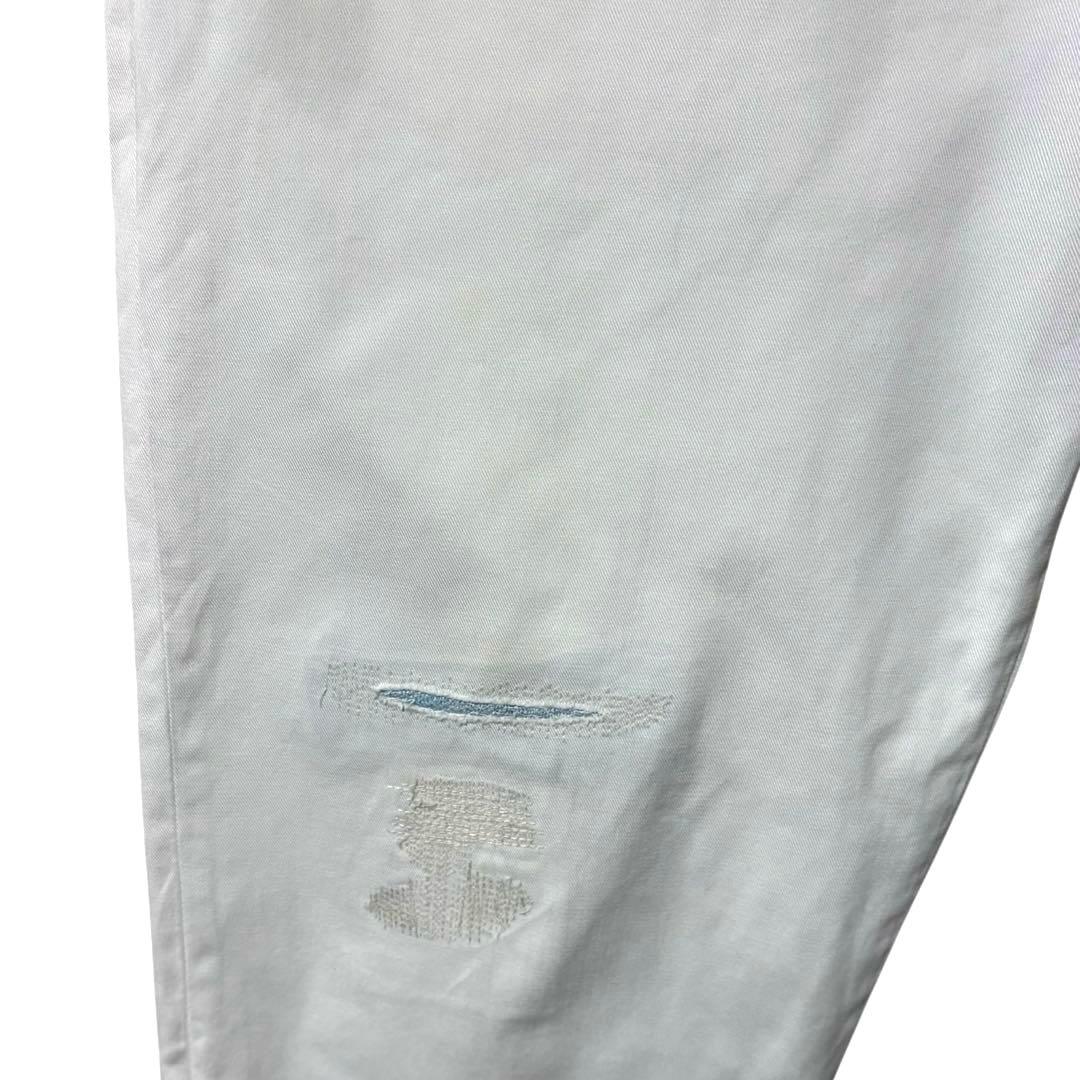 POLO RALPH LAUREN リペアリメイク加工 チノトラウザー