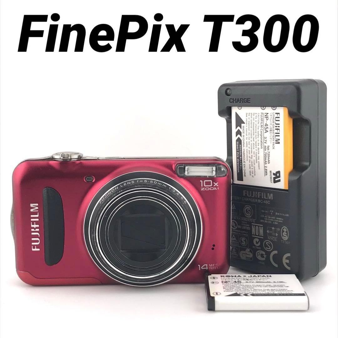 SDカード、リーダー付【動作確認済み】FUJIFILM FinePix T300