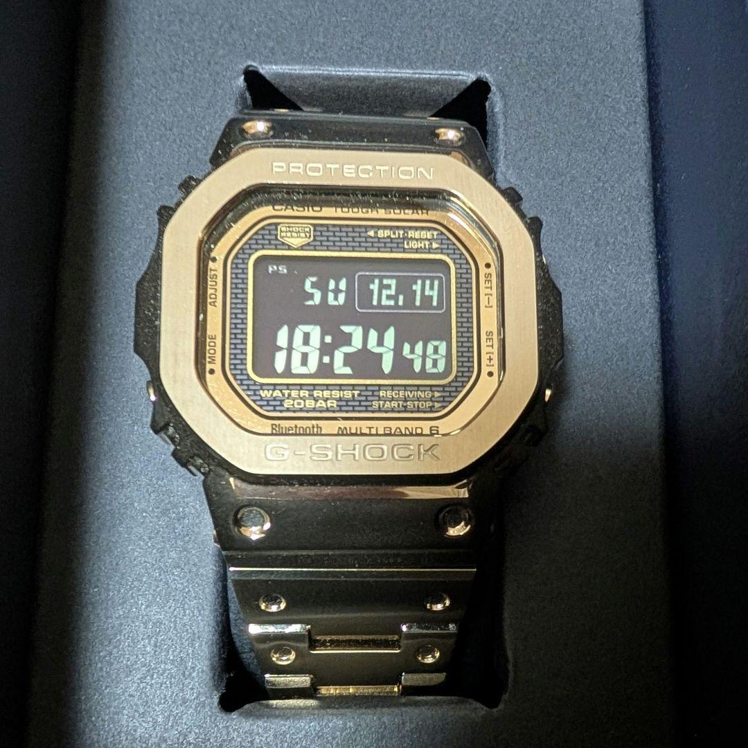 【未使用】G-SHOCK GMW-B5000GD-9JF ゴールド