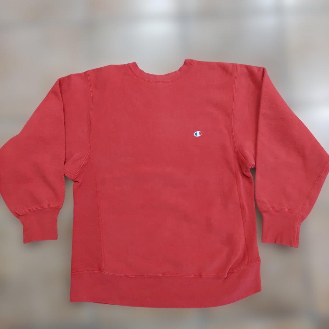 ト*ム様 ヴィンテージスウェットプリントタグChampion Reverse W