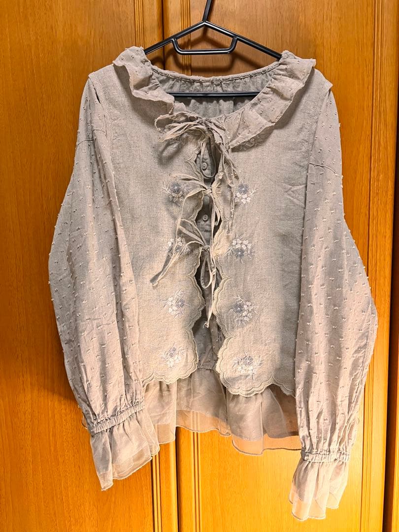 2点セット　kazumi×Samansa Mos2 ブラウス&ベスト