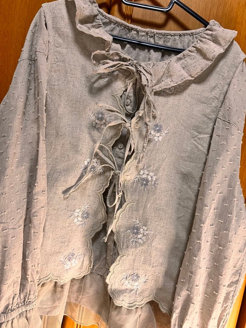 2点セット　kazumi×Samansa Mos2 ブラウス&ベスト