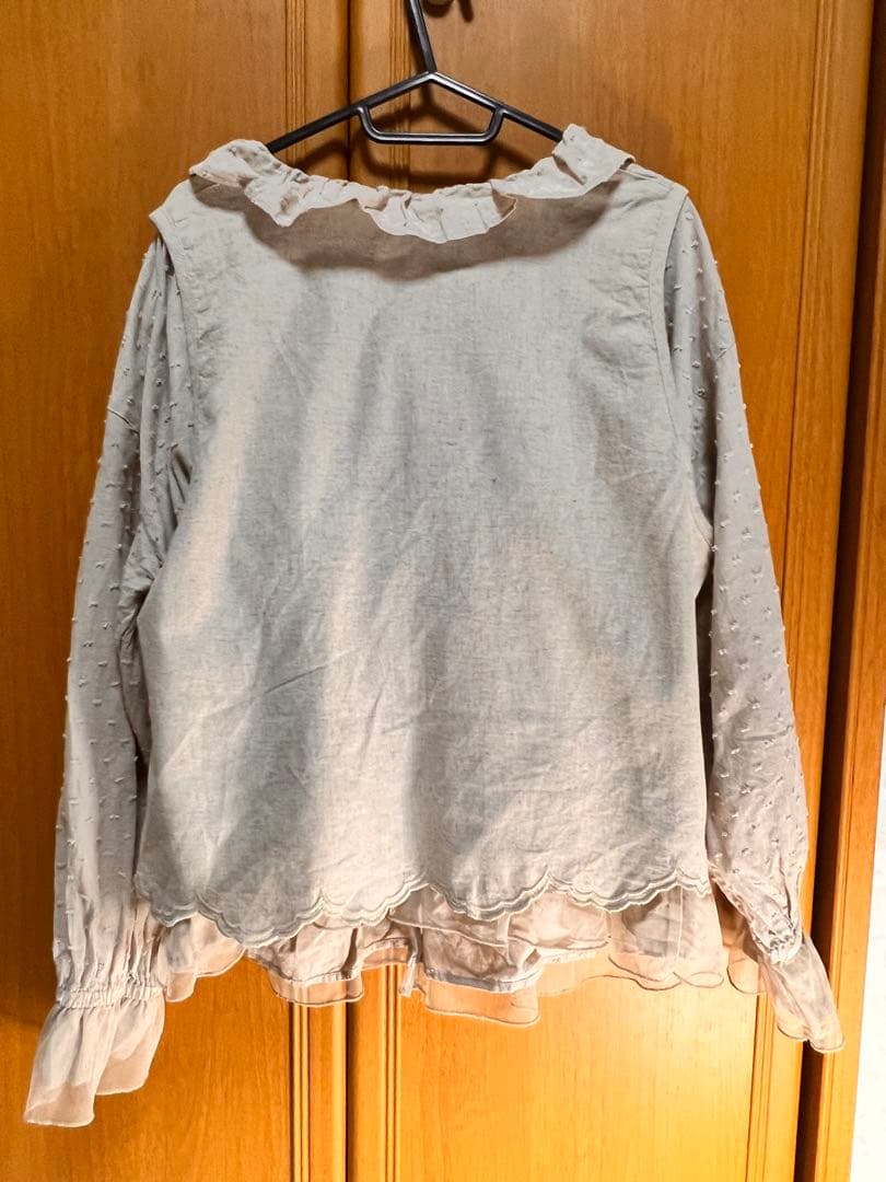 2点セット　kazumi×Samansa Mos2 ブラウス&ベスト