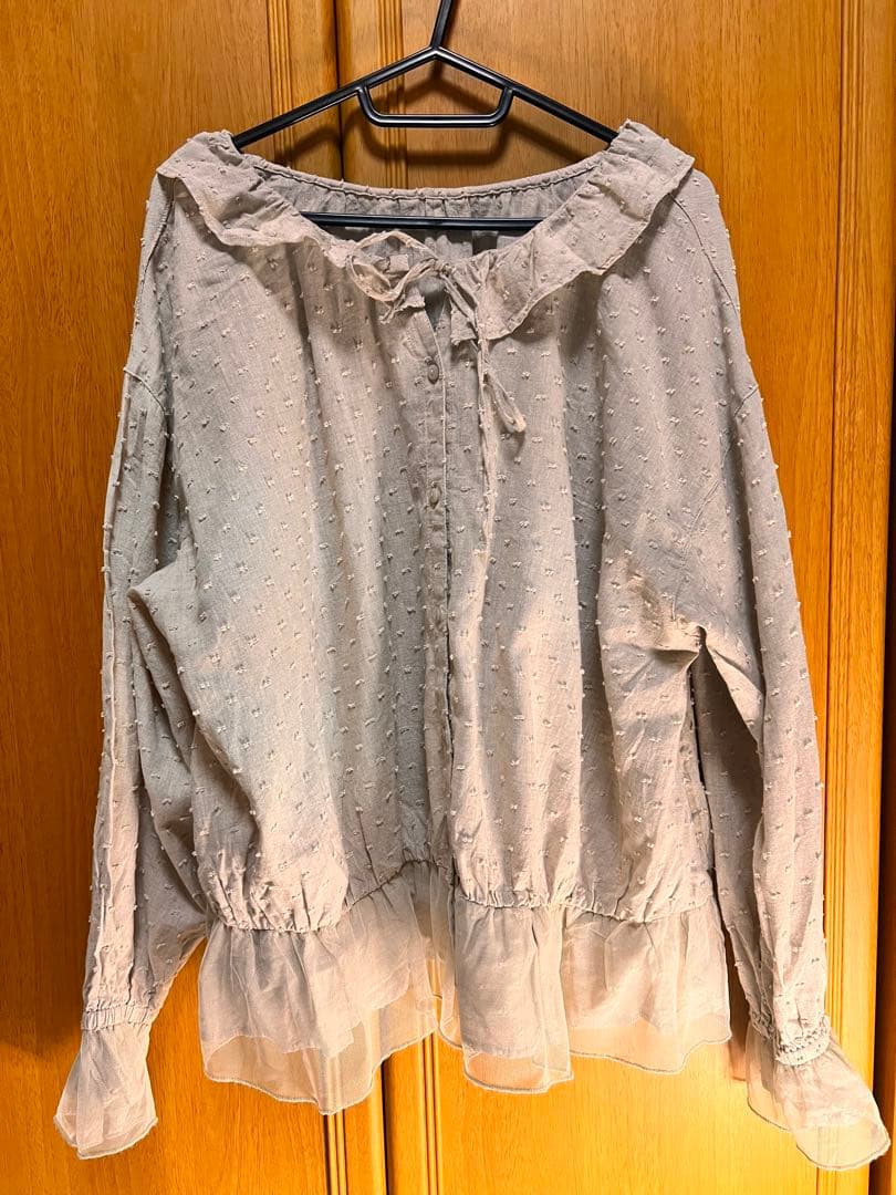 2点セット　kazumi×Samansa Mos2 ブラウス&ベスト