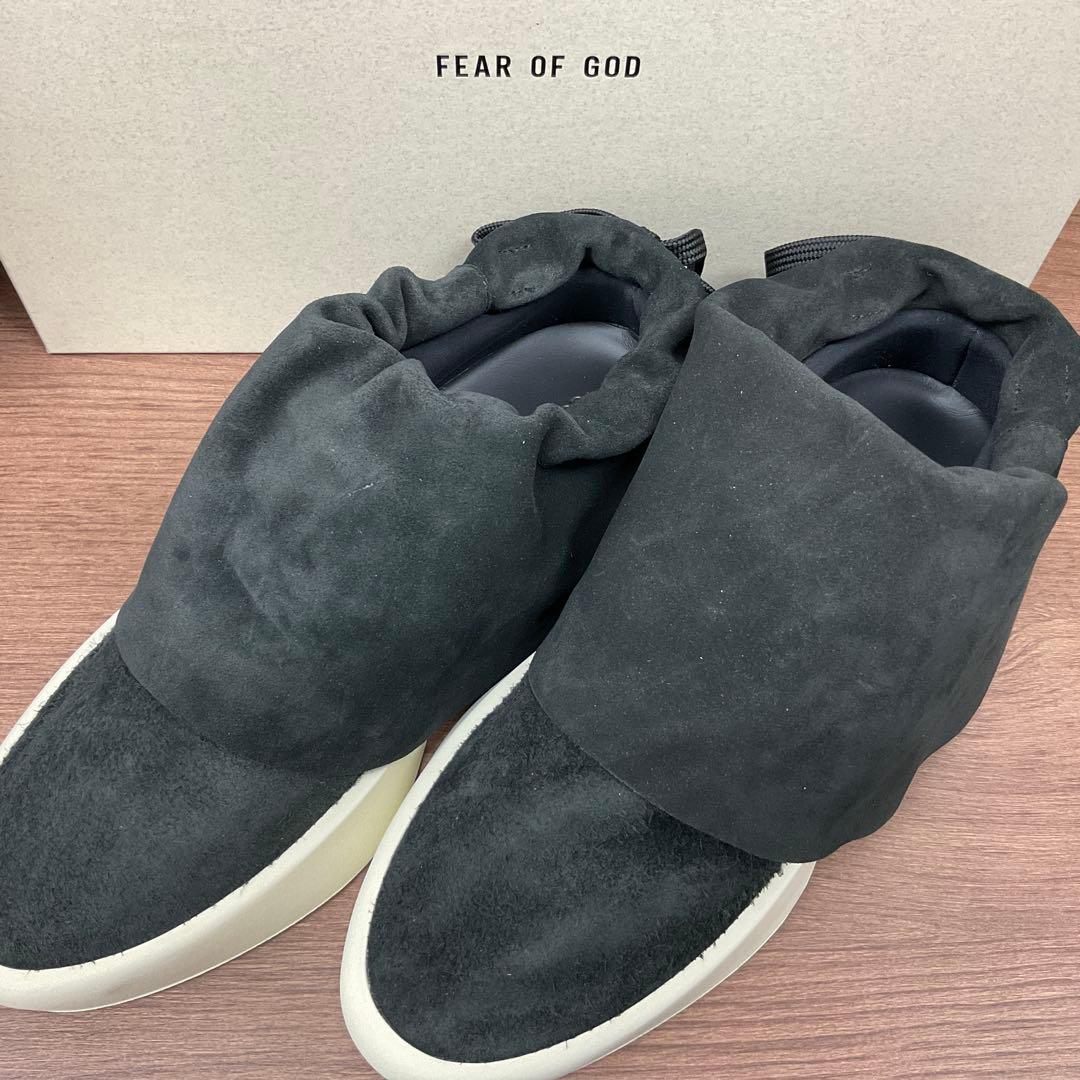 【未使用品】FEAR OF GOD Moc Low スエード ローファー