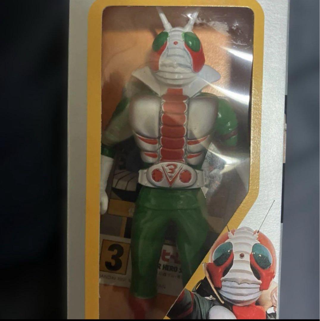 1991年製 ライダーヒーローシリーズ3、4 仮面ライダーV3 ライダーマン