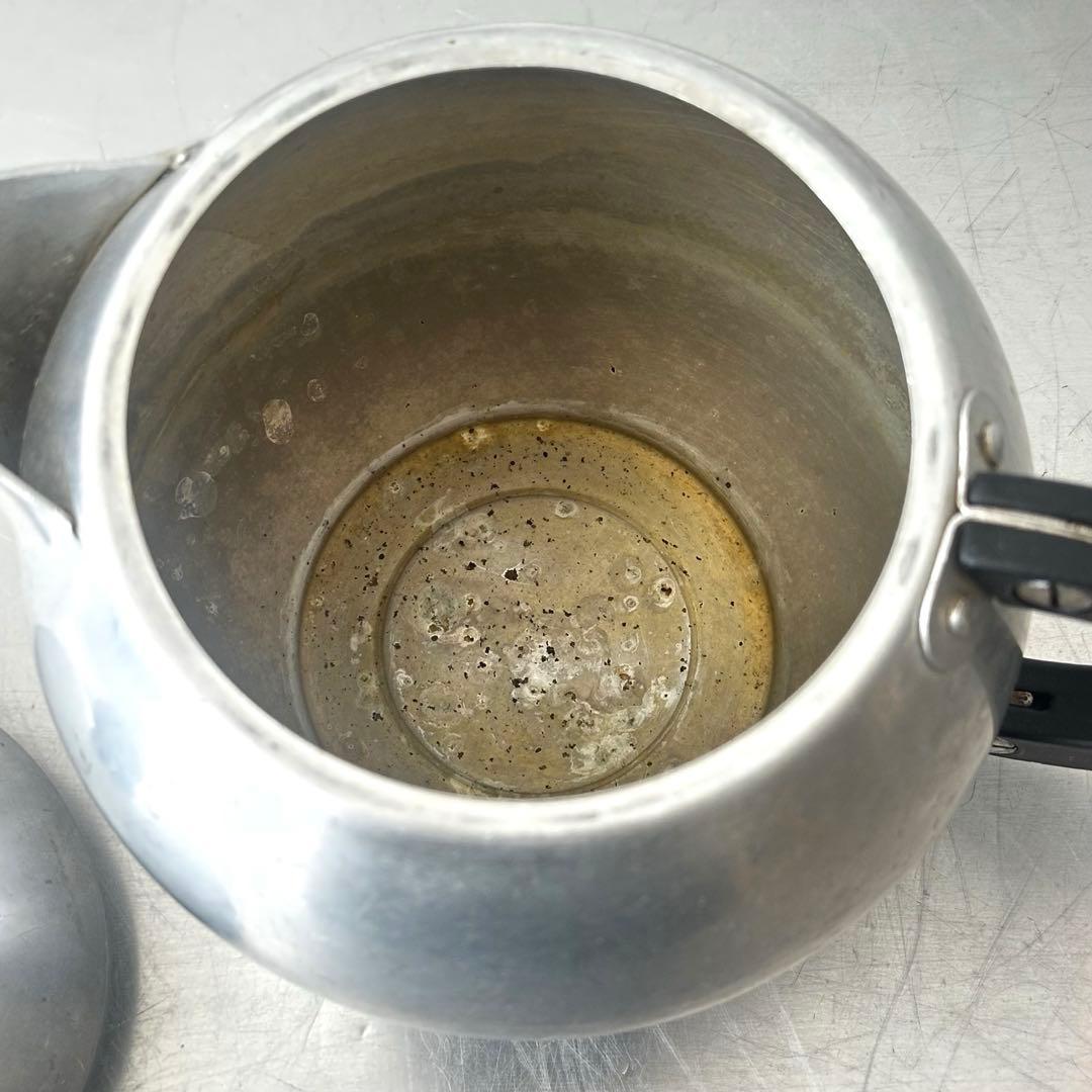 muku＊です/アンティーク/デザインが秀逸なアルミポット