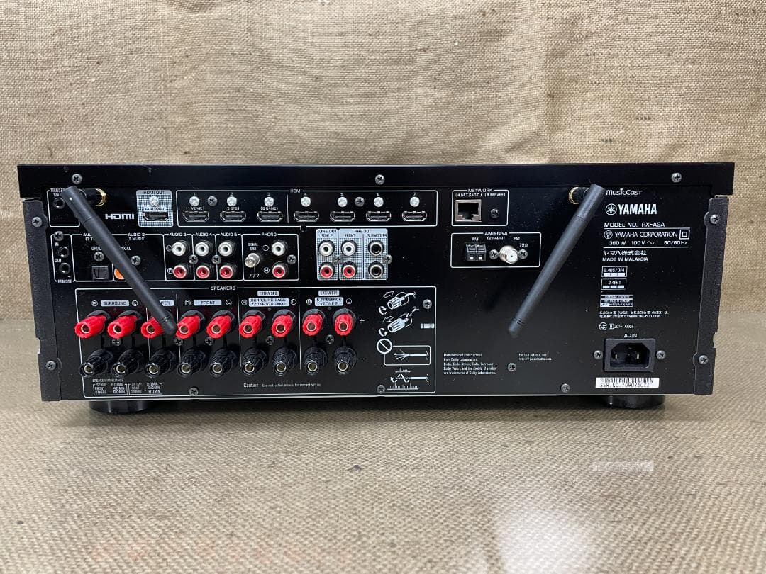 YAMAHA AVレシーバー AVENTAGE RX-A2A 7.1ch対応