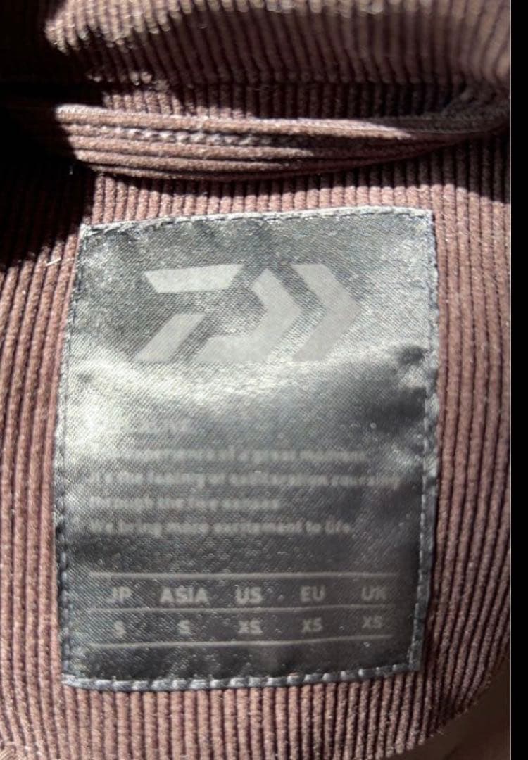 daiwa pier39コーデュロイテーラードジャケット ブラウン サイズs